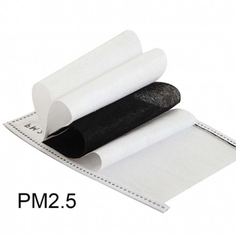 PM2.5 Activated Carbon Replacement Mask Filters - Picture 3 of 9